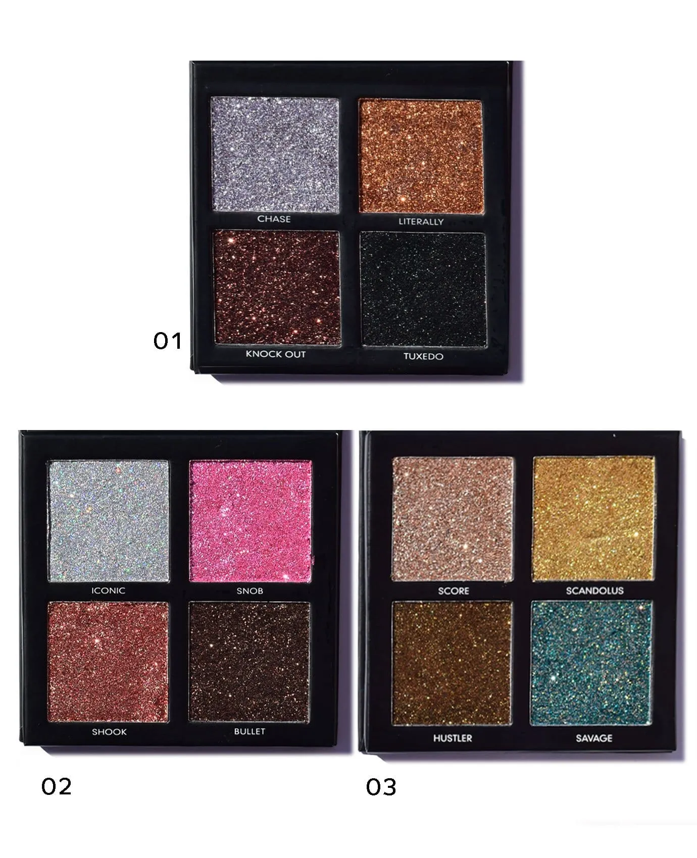 Prolux Ultra Light Eyeshadow Palettes