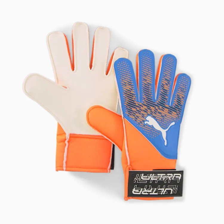 Puma Ultra Grip 4 RC 041817-05 ultra orange-blue goalkeeper glove