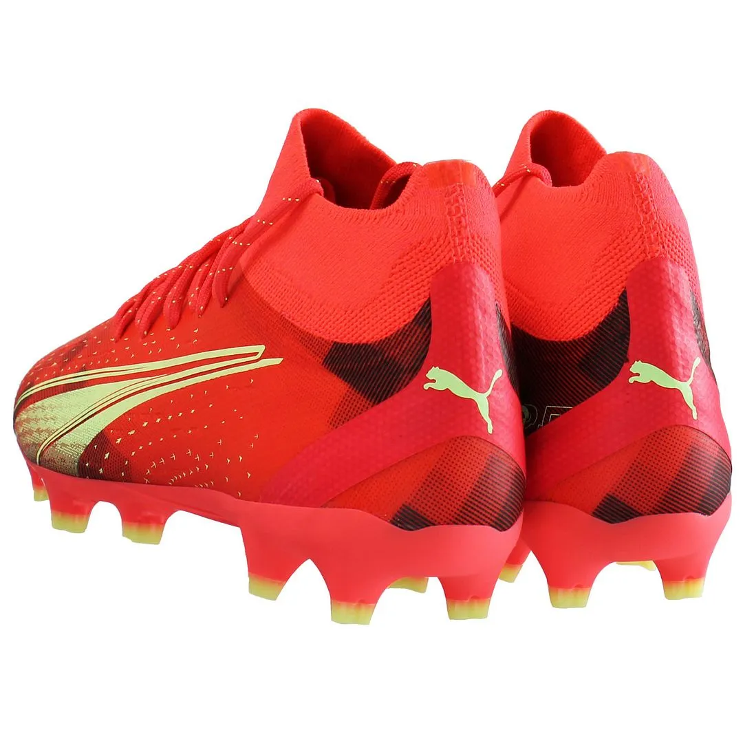 Puma Ultra Pro FG/AG Red Mens Football Boots