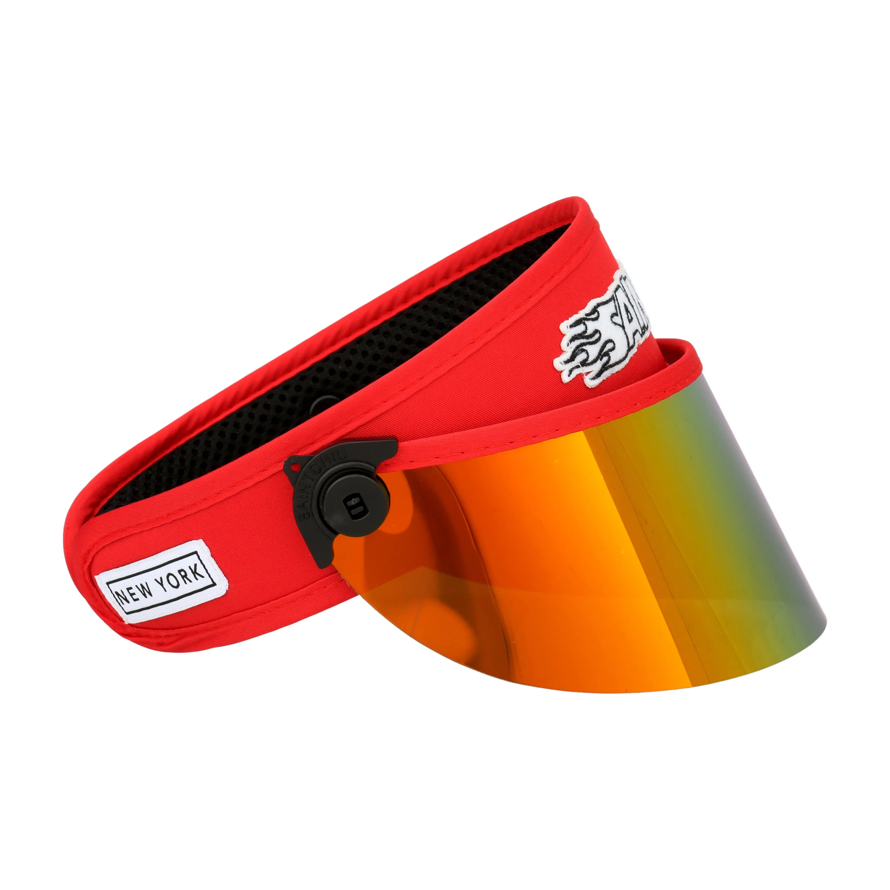 RED FLAME PAPARAZZI VISOR 2.0 Sun Hat