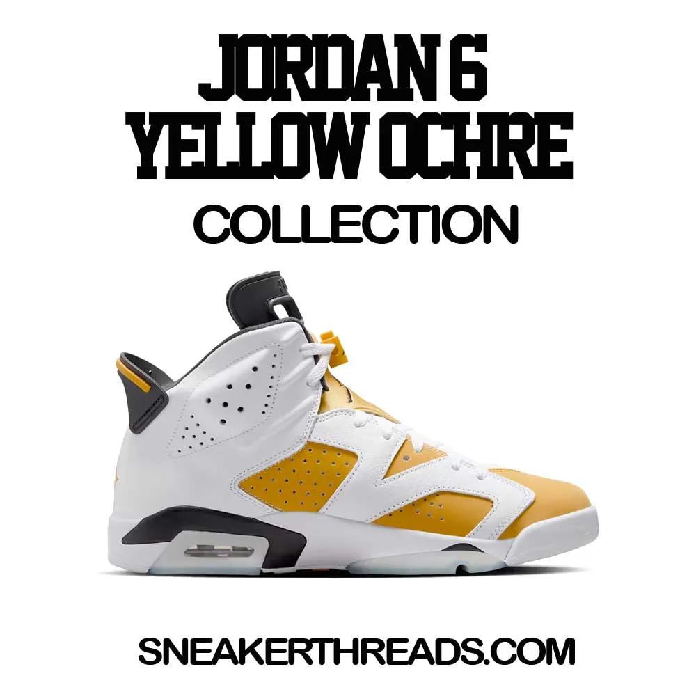 Retro 6 Yellow Ochre Copped Em Shirt