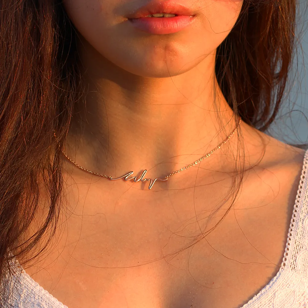 Rose Gold Ser Necklace