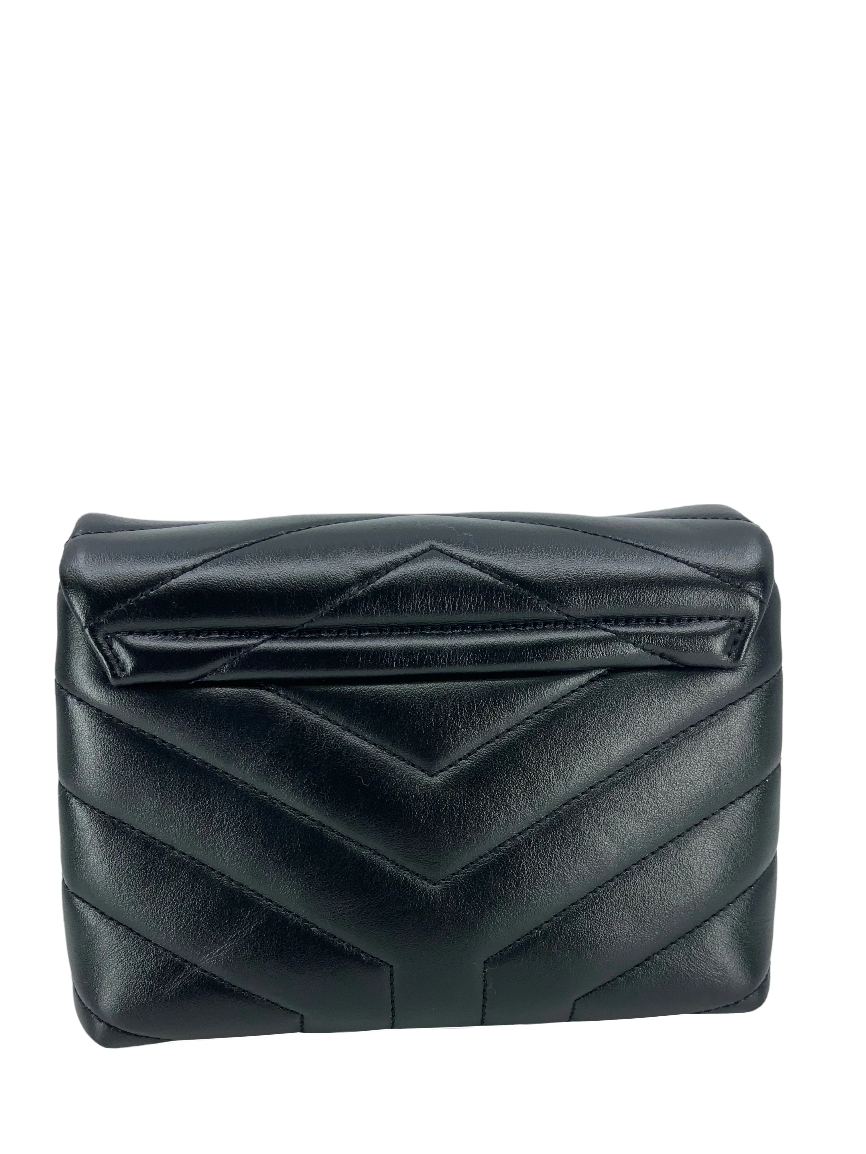 Saint Laurent Toy Loulou Calfskin Flap-Top Crossbody Bag