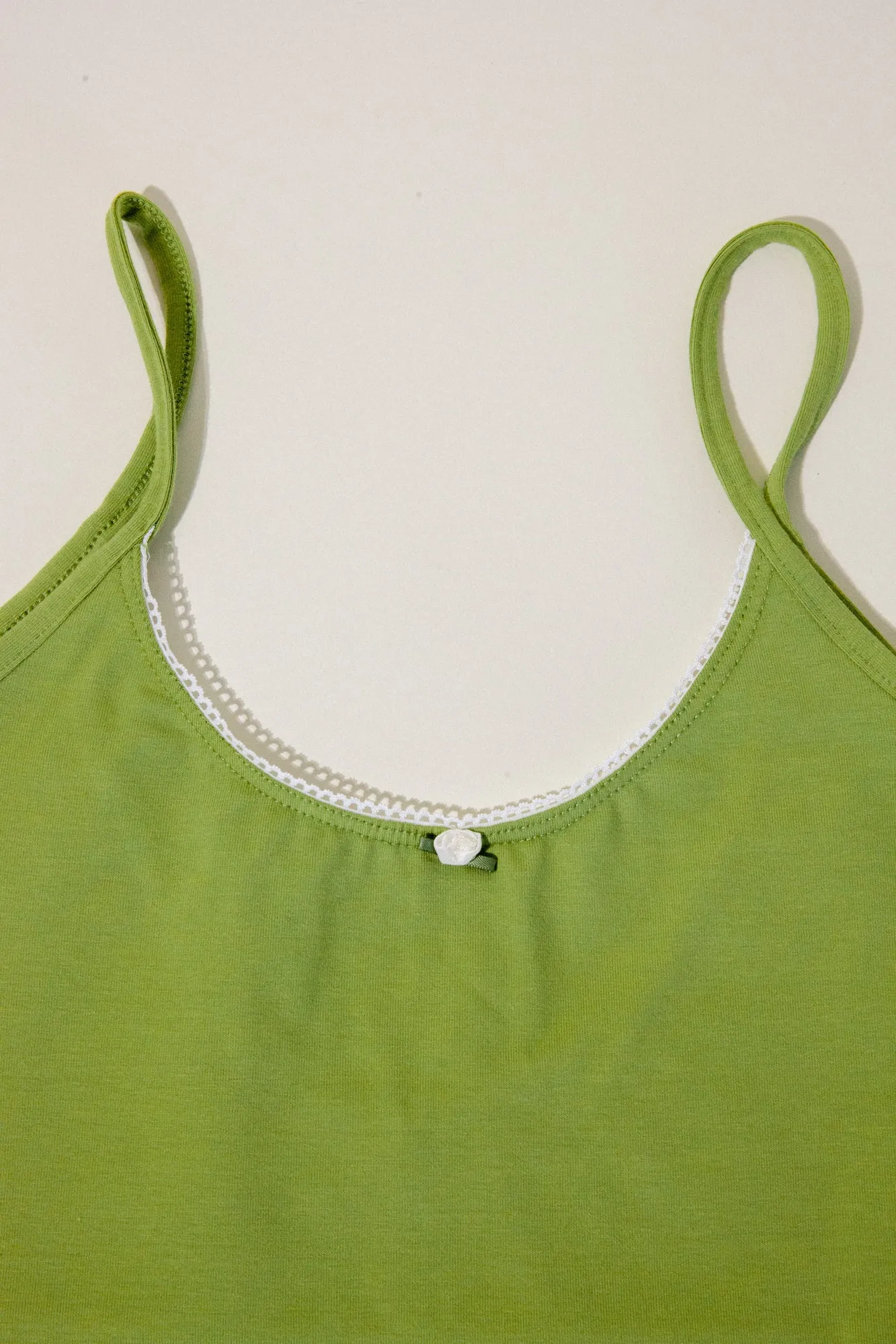 SCOOP BACK CAMI IN AVOCADO