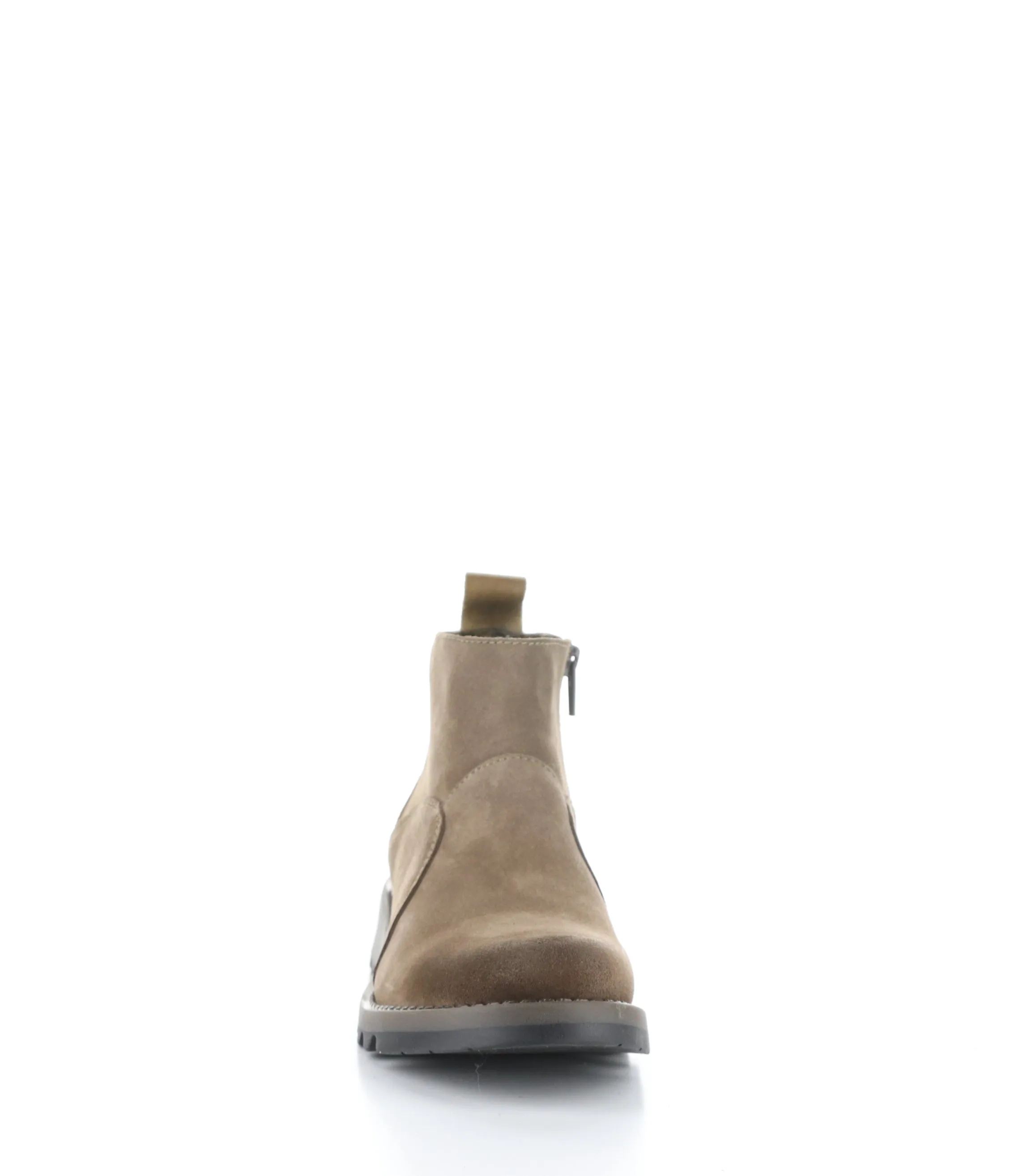 SELY918FLY 002 TAUPE/CAMEL Round Toe Boots