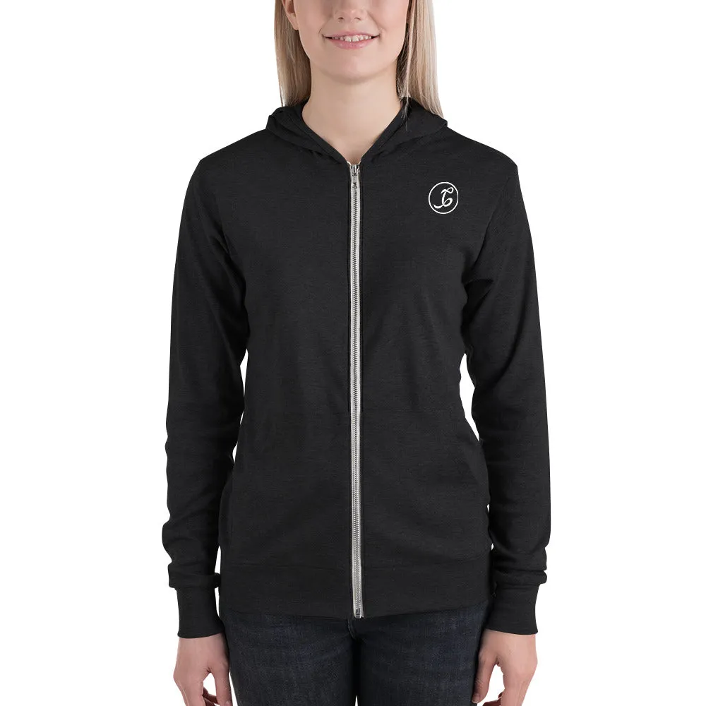 Slim Line Lightweight Zip Up Hoodie – Signature Series