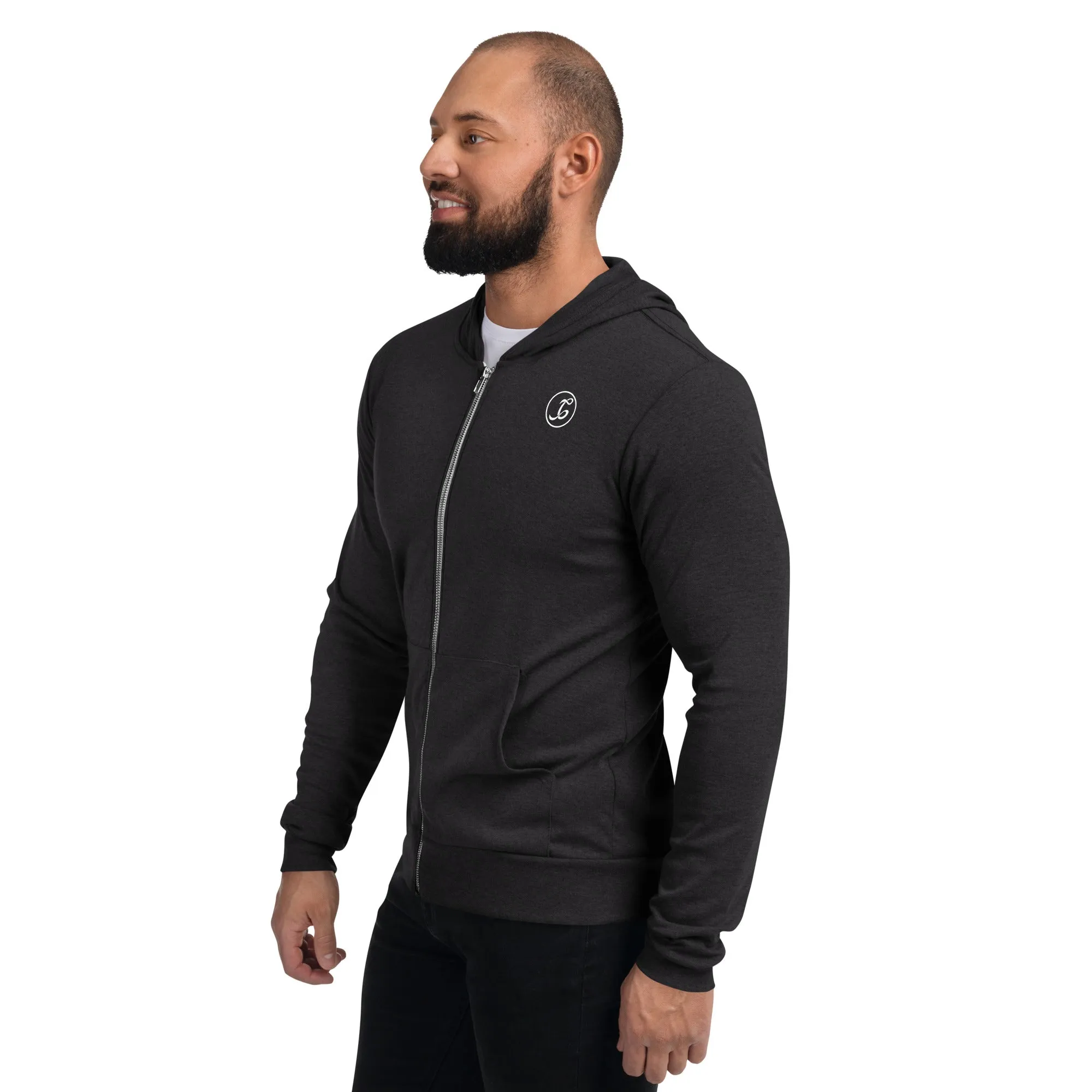 Slim Line Lightweight Zip Up Hoodie – Signature Series