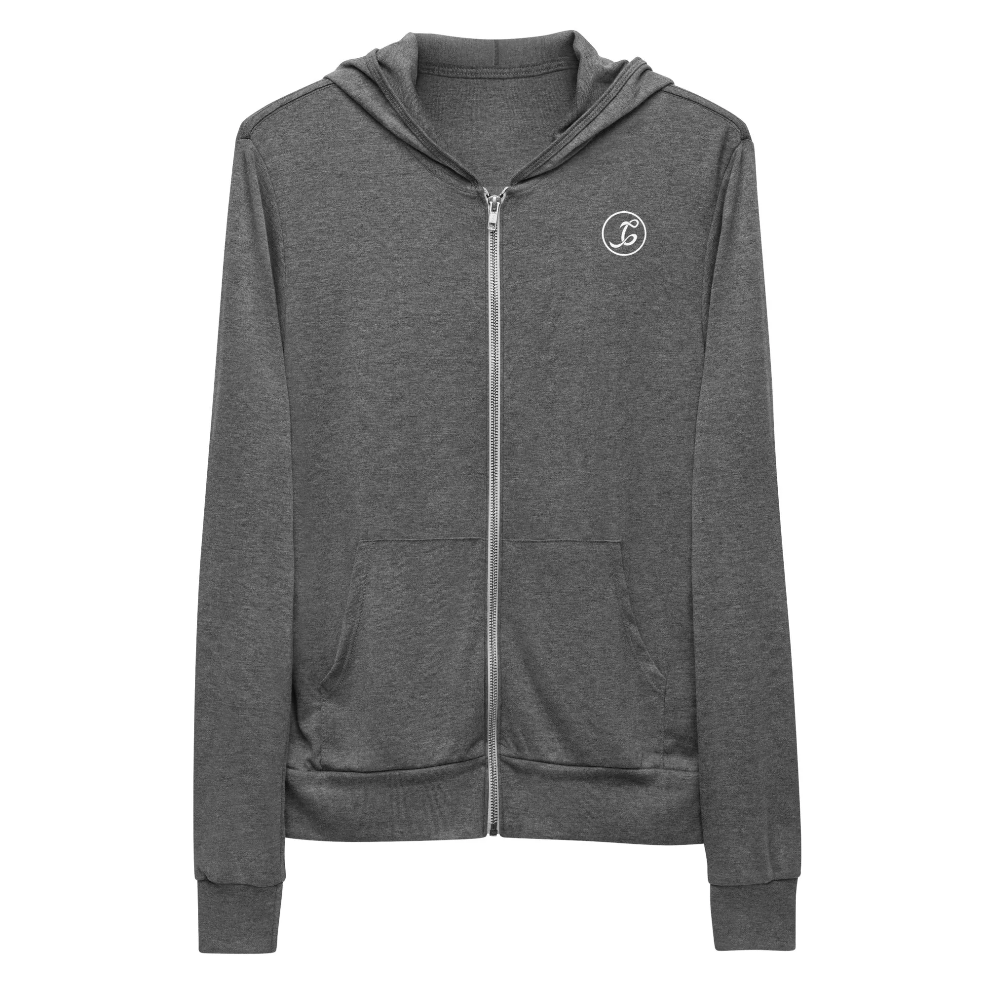 Slim Line Lightweight Zip Up Hoodie – Signature Series