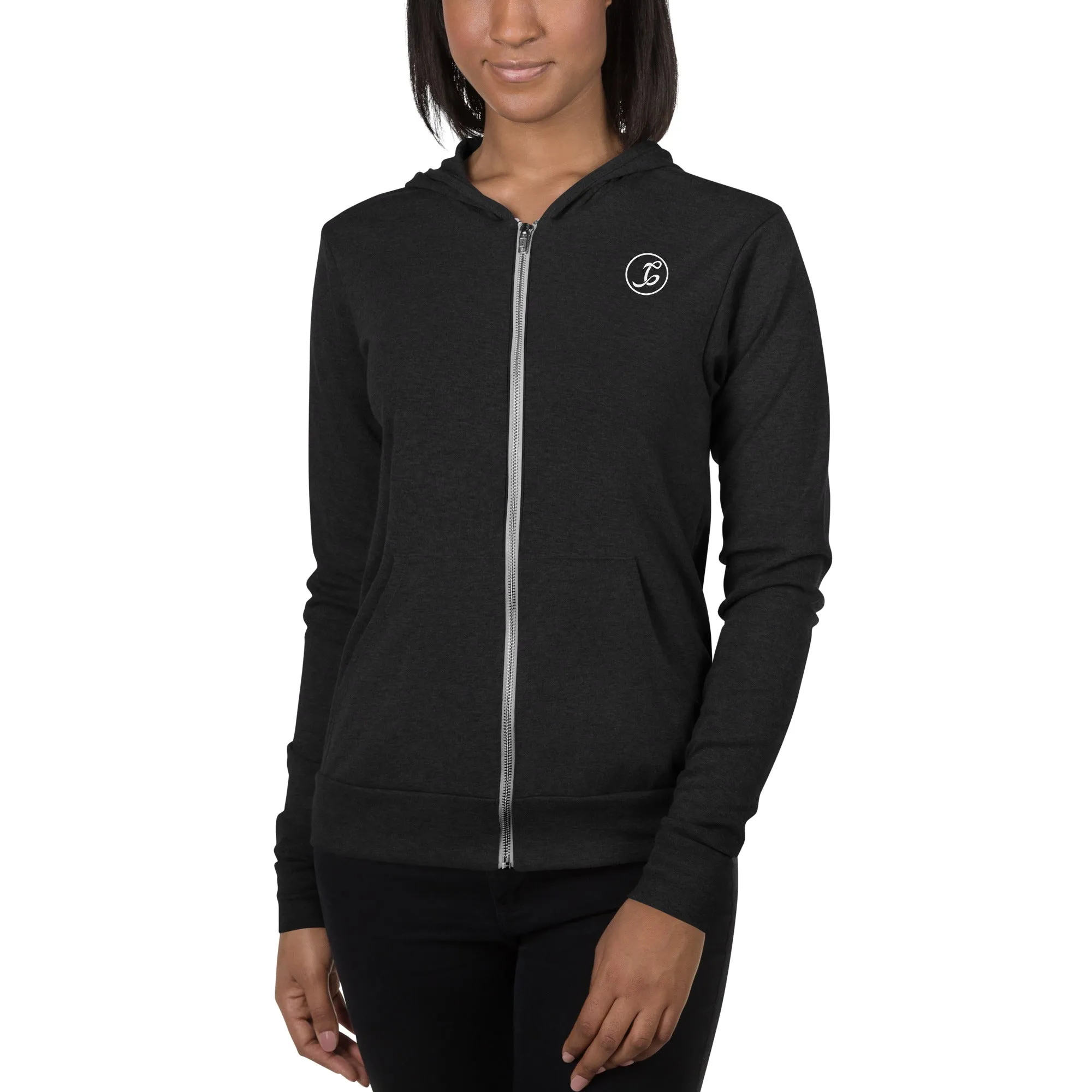 Slim Line Lightweight Zip Up Hoodie – Signature Series