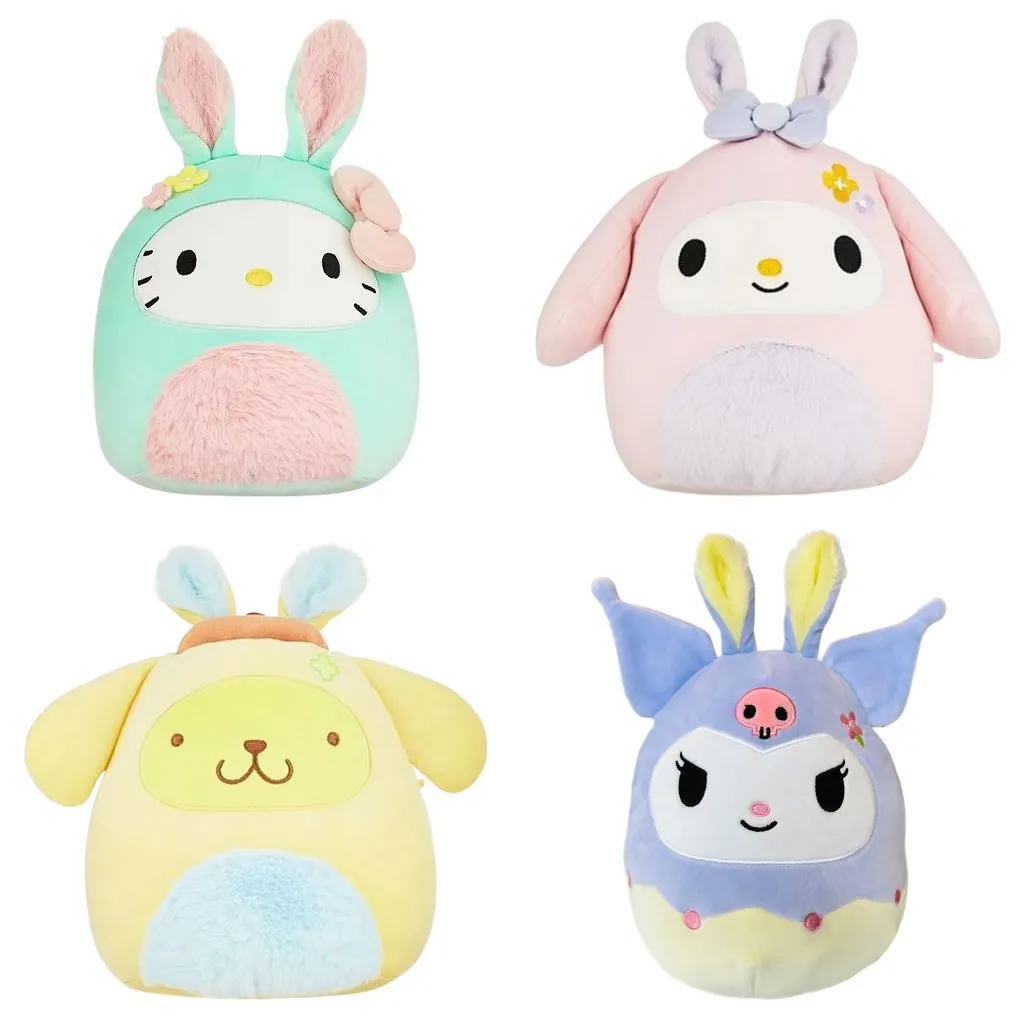 Squishmallows Sanrio Easter 8 Kuromi Easter Bunny Plush Toy