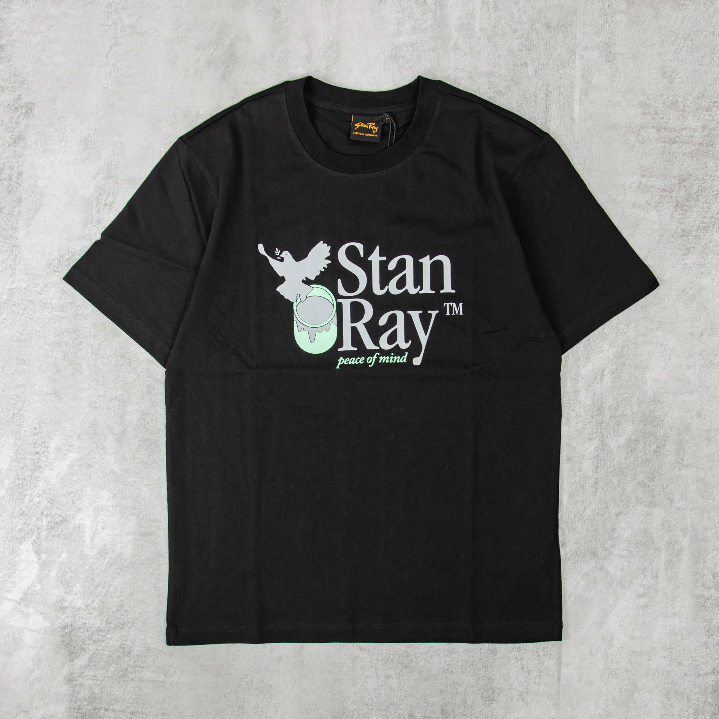 Stan Ray Peace of Mind Tee - Black