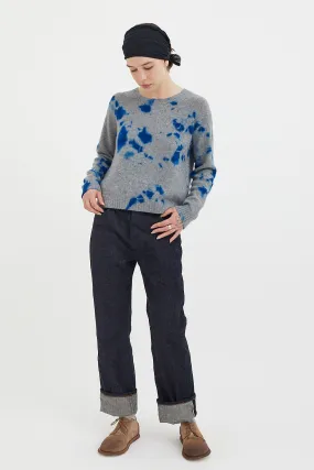 Suzusan - Shibori Cashmere Seamless Short Pullover