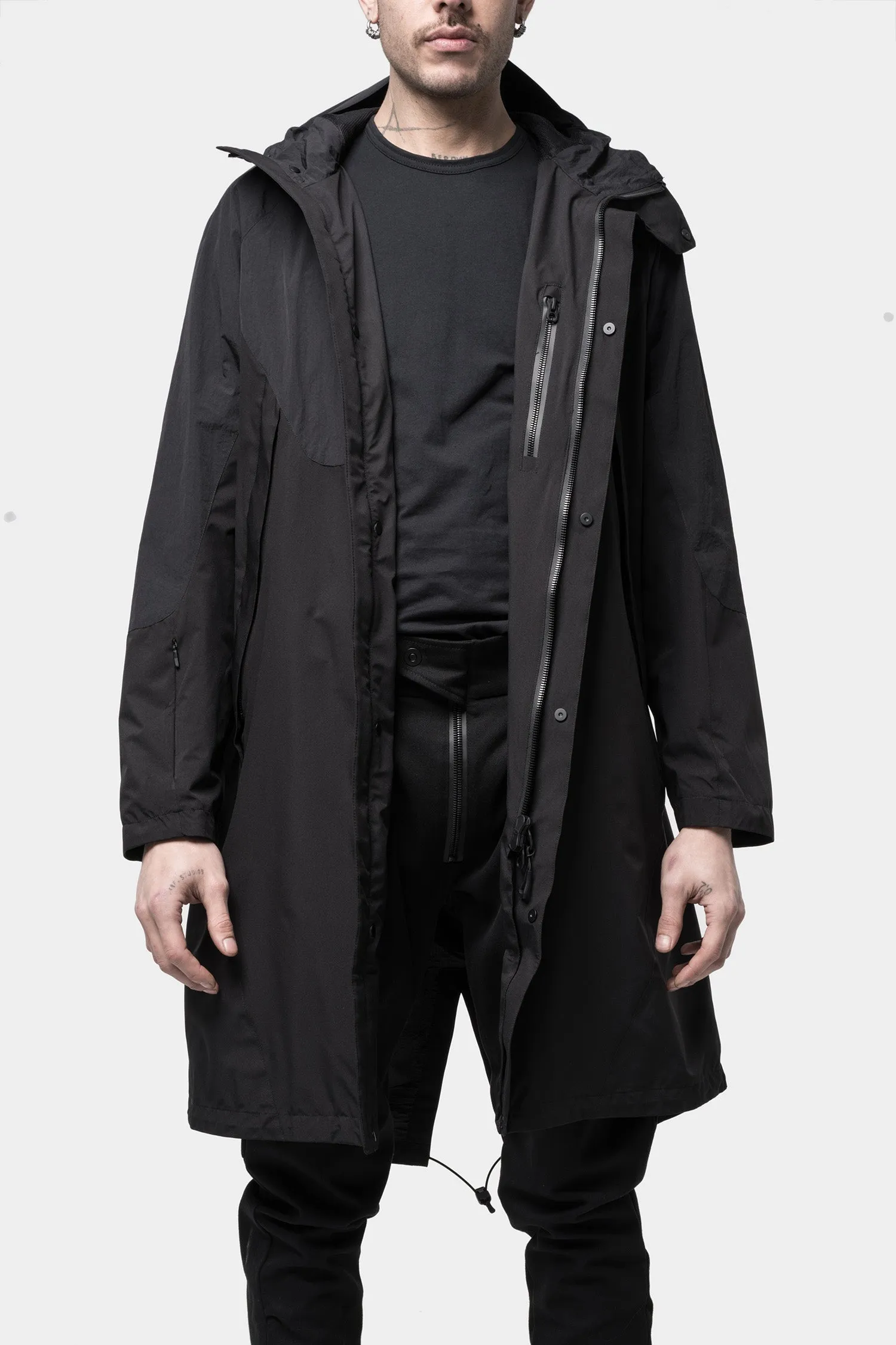 Tech parka, Black