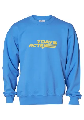 Ultra Marine Blue Monday Crewneck