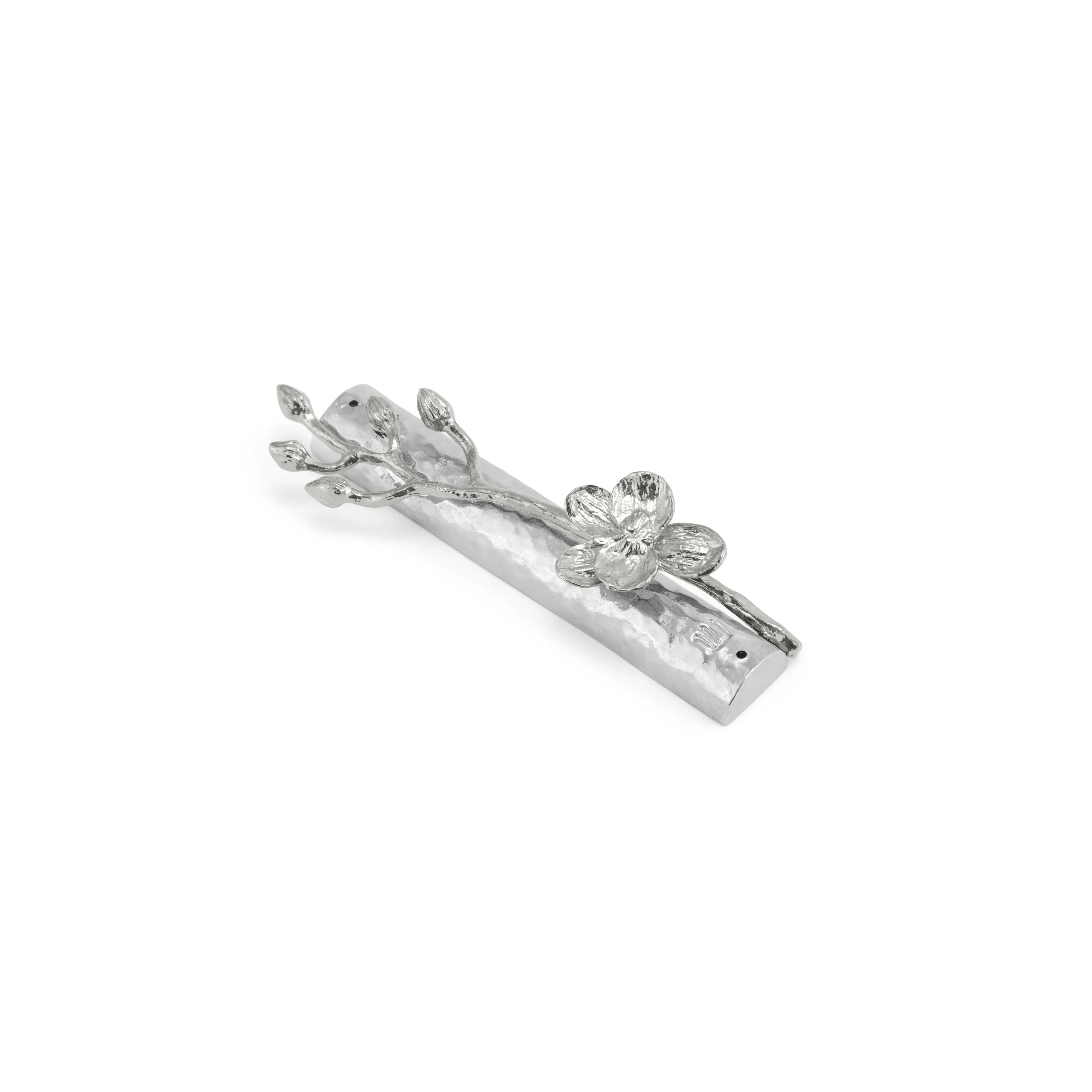 White Orchid Mezuzah