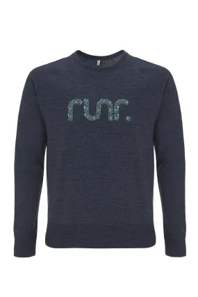 Women's Floral Runr Jumper - Navy