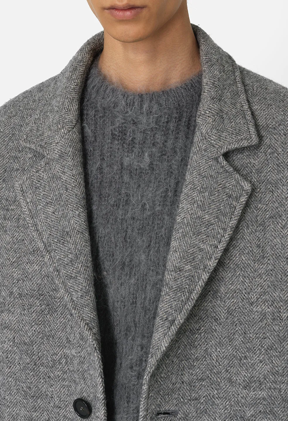 Wool Overcoat / Grey