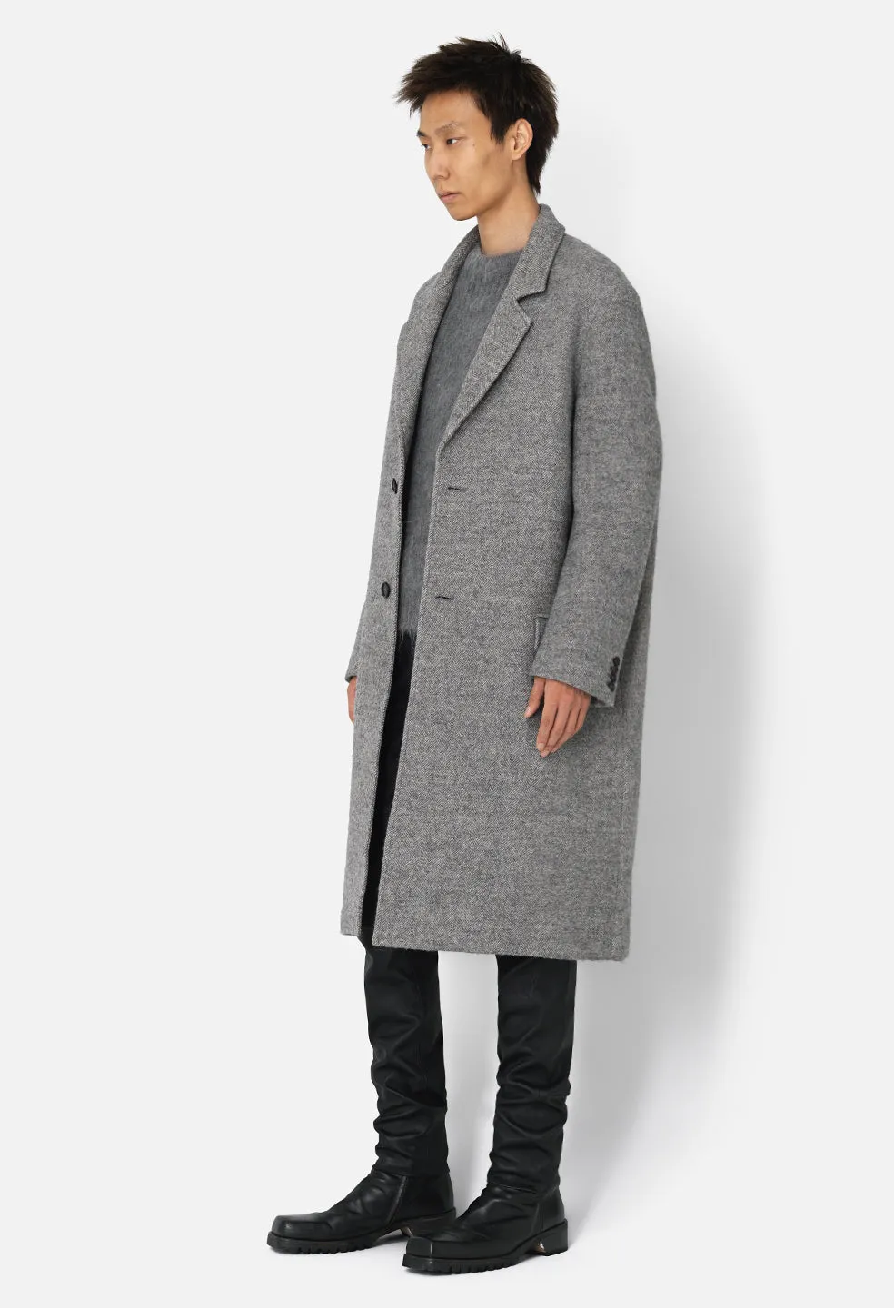 Wool Overcoat / Grey