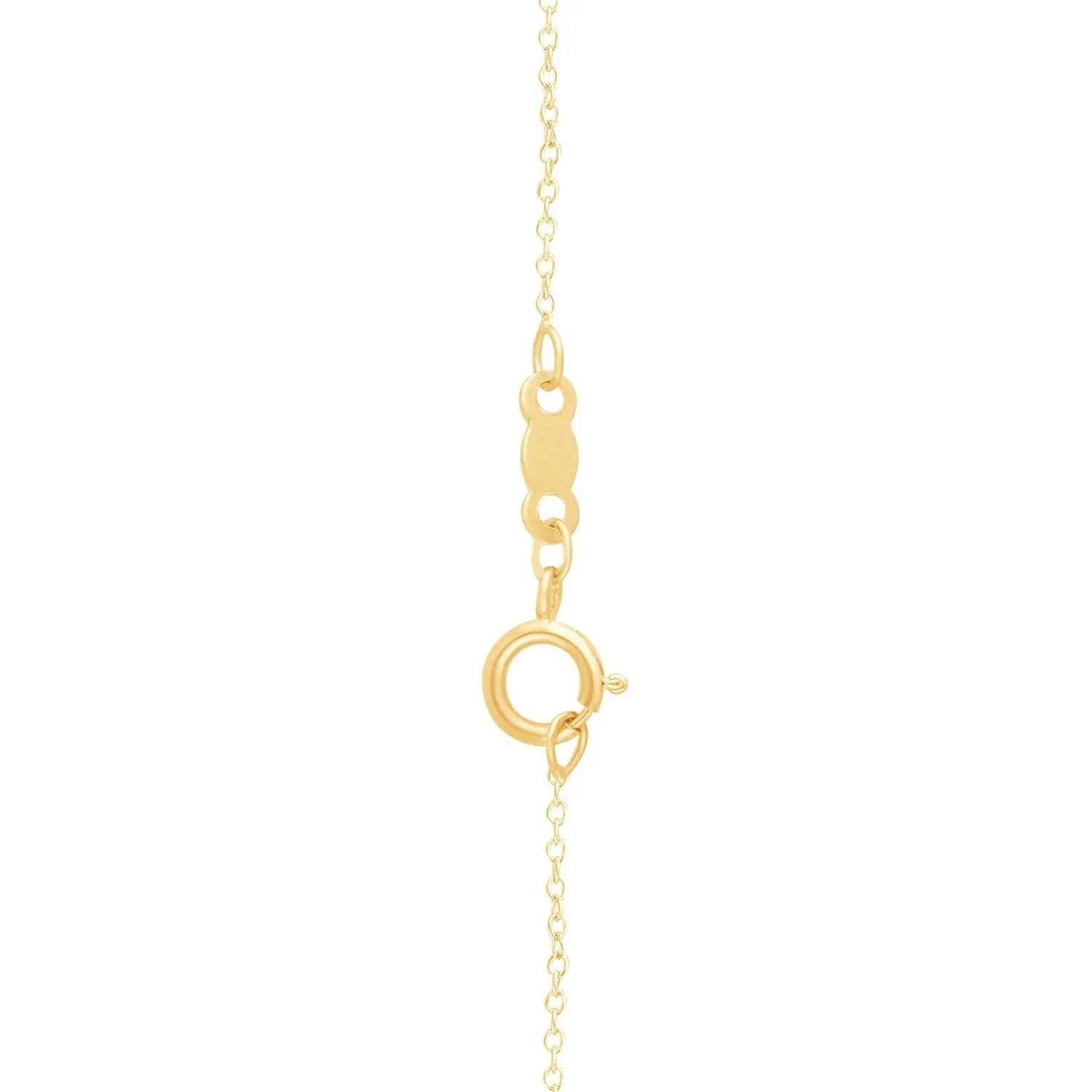 Yellow Gold Yellow & White Diamond Eternal Pendant