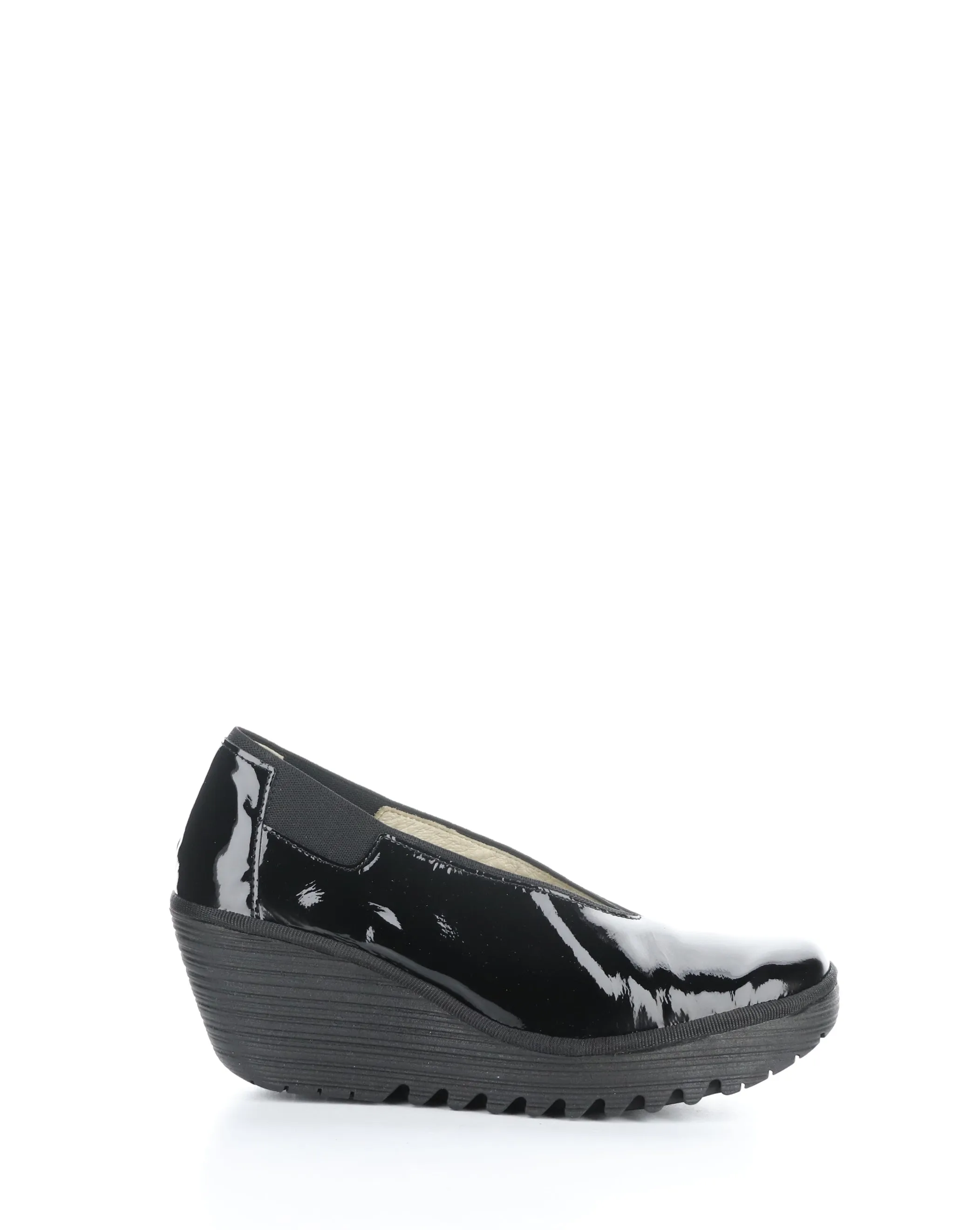 YOZA438FLY 011 BLACK Elasticated Shoes